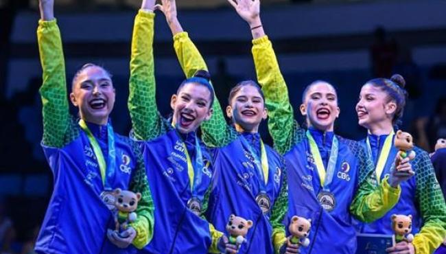 Brasil conquista duas medalhas inéditas no Mundial de Ginástica Rítmica; o melhor resultado do país na história da competição
