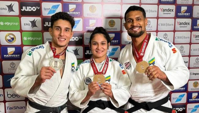 Brasil conquista sete medalhas no Grand Slam de Astana no Cazaquistão