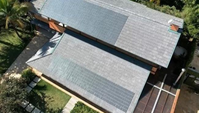 Brasil desenvolve sua primeira telha de concreto que capta energia solar