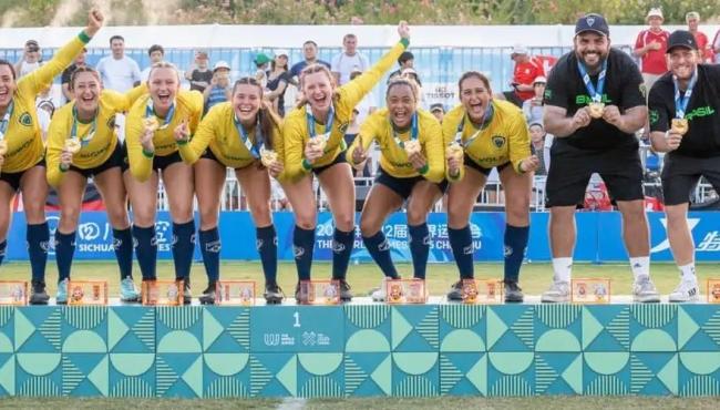 Brasil é campeão masculino e feminino de punhobol nos Jogos Mundiais