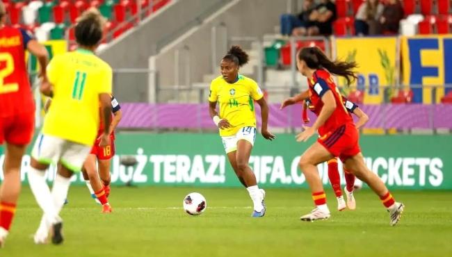Brasil é eliminado pela Espanha nas quartas da Copa Feminina sub-20