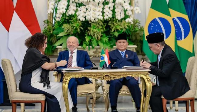 Brasil e Indonésia assinam comunicado e citam potencial de parcerias