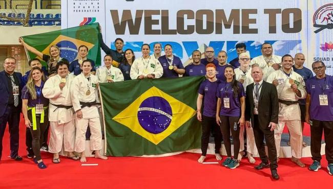 Brasil fecha Grand Prix de judô paralímpico da IBSA com título geral