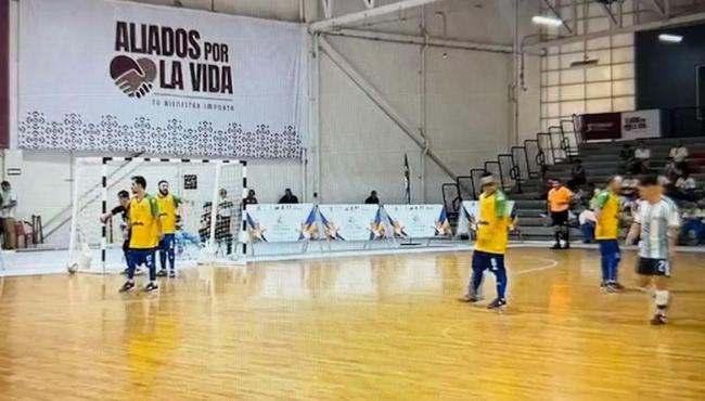 Brasil goleou a Argentina e é tetracampeão mundial de futsal down