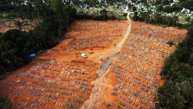 Brasil registra 3.780 mortes por Covid-19, um novo recorde em apenas um dia