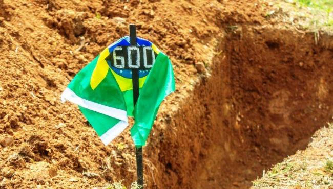 Brasil registra 570 mortes e 15.239 nas últimas 24 horas