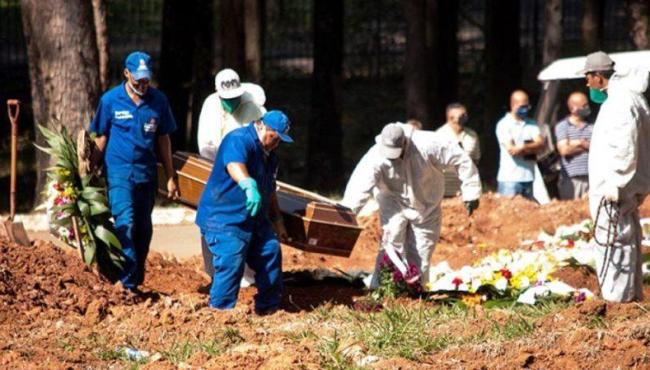 Brasil registra 935 novas mortes por Covid-19 nas últimas 24 horas