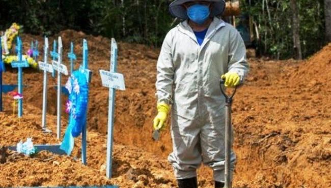 Brasil registra mais 27.592 novos casos e 1.424 mortes por Covid-19 nesta terça-feira (20)
