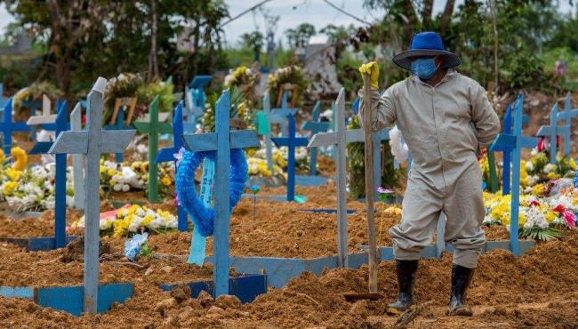 Brasil se aproxima dos 17 milhões de infectados pela pandemia de Covid-19