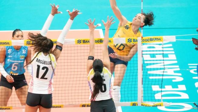 Brasil supera Venezuela em estreia no Sul-Americano de vôlei feminino