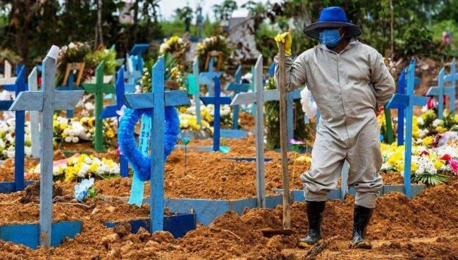 Brasil ultrapassa 530 mil mortes pela Covid-19 nesta quinta-feira (8)