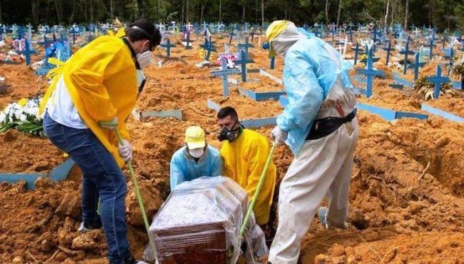 Brasil volta a registrar mais de 3 mil mortes por Covid-19 nas últimas 24h