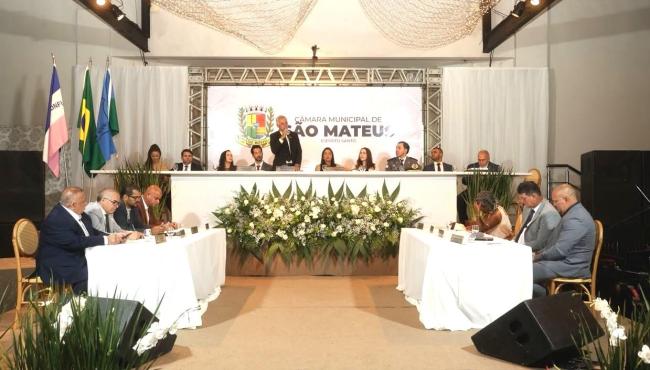 Câmara homenageia personalidades que ajudam a construir a história dos 482 anos de São Mateus, no ES