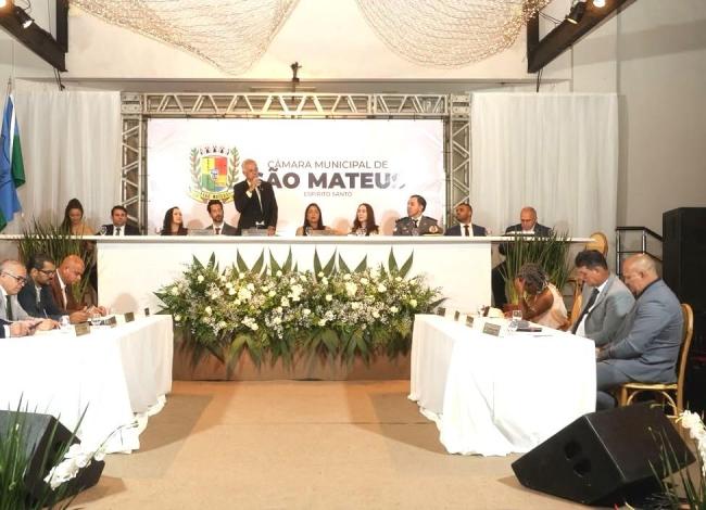 Câmara homenageia personalidades que ajudam a construir a história dos 482 anos de São Mateus, no ES