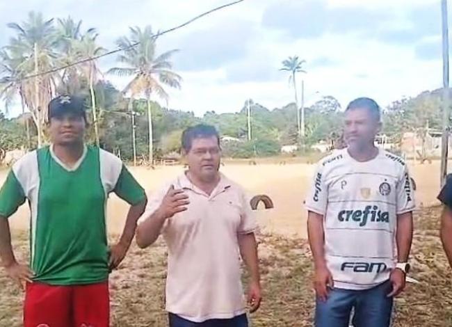 Campo da comunidade de Barreiras, no distrito do Cricaré, em Conceição da Barra, ES, será contemplado com nova iluminação em LED