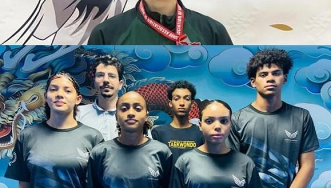 Capixabas contemplados pelo Bolsa Atleta participam do Grand Slam de Taekwondo