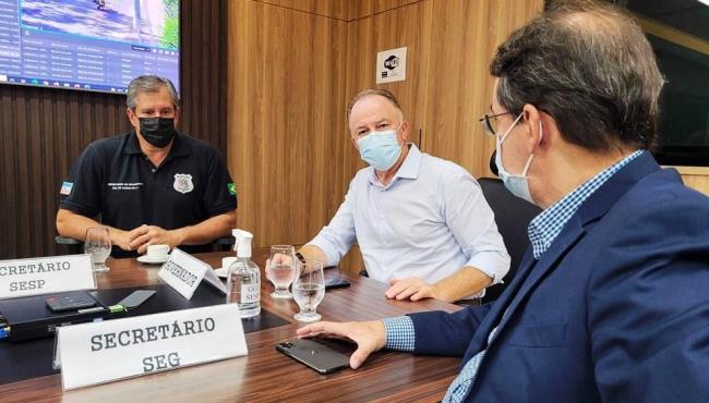 Casagrande acompanha operação teste com uso do Cerco Inteligente na Grande Vitória