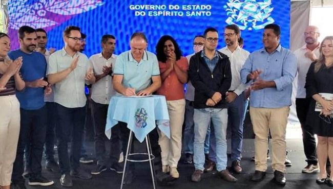 Casagrande anuncia ampliação do sistema de esgotamento sanitário na Serra, ES