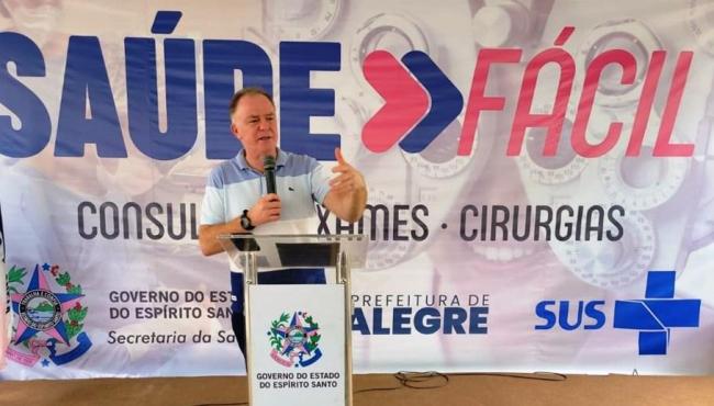 Casagrande anuncia oferta de mais de 15 mil procedimentos oftalmológicos na região sul do ES