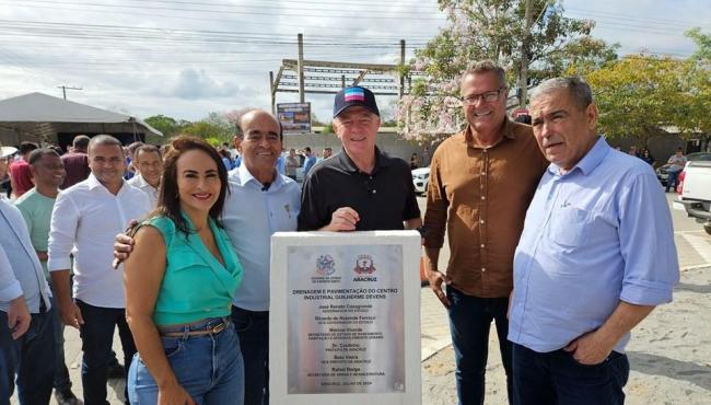 Casagrande entrega obras de infraestrutura e anuncia novos investimentos em Aracruz, no ES