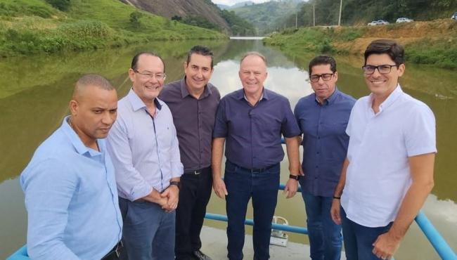 Casagrande inaugura barragem e anuncia novos investimentos em Águia Branca, no ES