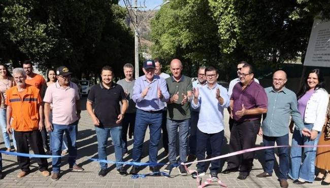 Casagrande inaugura obras de adaptação e reforma de escola em Jerônimo Monteiro, no ES