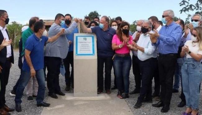 Casagrande inaugura obras de pavimentação do trecho Conceição da Barra x Itaúnas