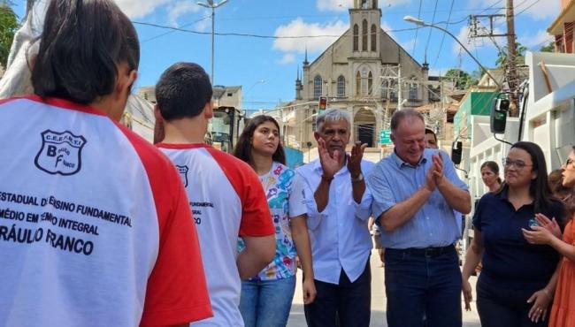 Casagrande inaugura obras e anuncia novos investimentos em Muniz Freire