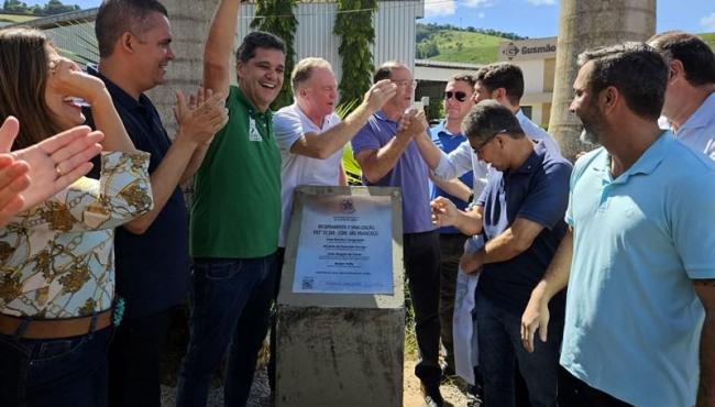 Casagrande inaugura revitalização de rodovia rural em Rio Bananal, ES