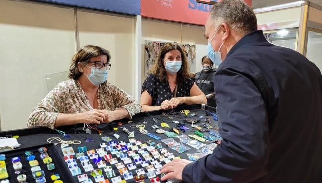 Casagrande participa da abertura oficial da Feira ArteSanto 2021, no ES