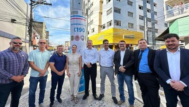 Casagrande realiza inauguração dos primeiros Totens de Segurança em Cariacica, no ES