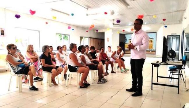 CCI realiza palestra sobre problemas do sono com idosos em Conceição da Barra, ES