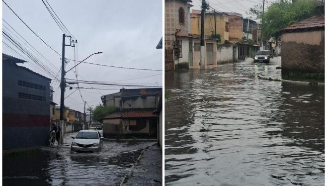 Chuva deixa 7 cidades do ES em alerta para deslizamentos e alagamentos