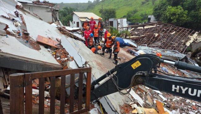 Chuvas intensas deixam quase 100 pessoas fora de casa e provocam morte no ES
