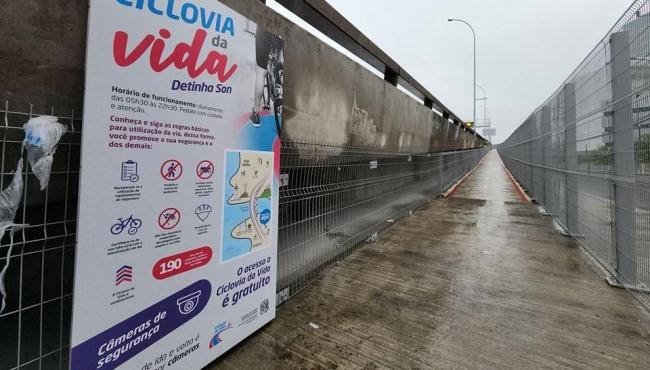 Ciclovia da Vida teve mais de 11.600 acessos em uma semana