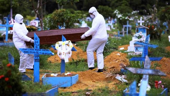 Com 89 mortes pelo coronavírus em 24 horas Espírito Santo chega a 7.367 óbitos