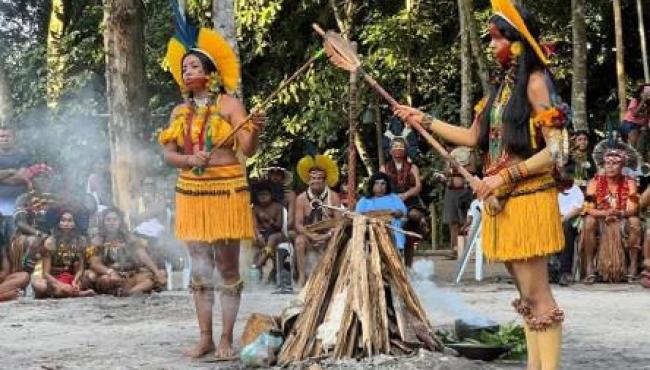 Com apoio da Suzano, indígenas do território Tupinikim e Guarani do Espírito Santo participam de intercâmbio cultural na Bahia