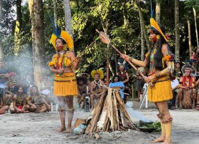 Com apoio da Suzano, indígenas do território Tupinikim e Guarani do Espírito Santo participam de intercâmbio cultural na Bahia
