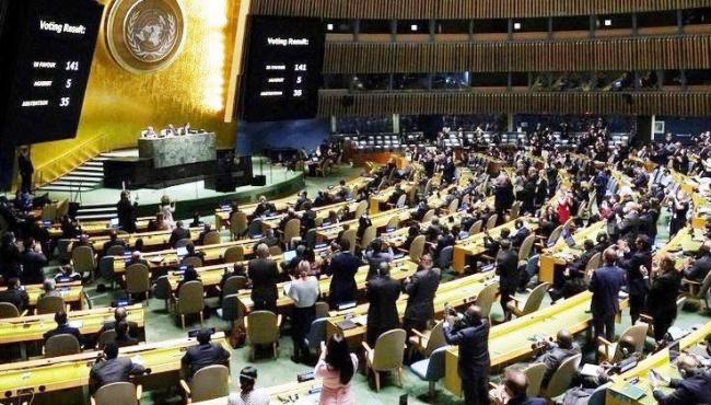 Com voto do Brasil, ONU aprova resolução contra invasão russa da Ucrânia