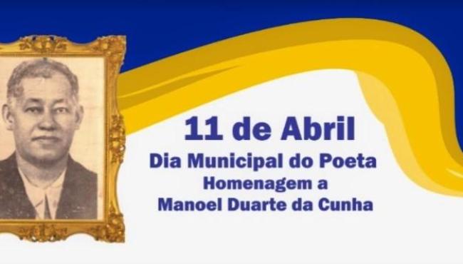 Conceição da Barra comemora o “Dia Municipal do Poeta” nesta terça-feira (11)