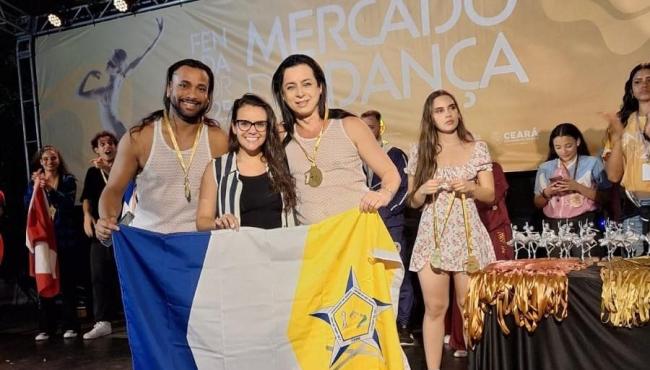 Conceição da Barra, no ES, conquista o topo do pódio no festival internacional de dança em Fortaleza, no Ceará