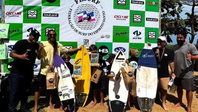 Conceição da Barra, no ES, entra para a história ao sediar, pela primeira vez, etapa estadual de surfe de base