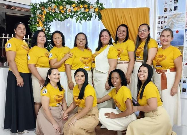 Congregação Presbiteriana Renovada, de Sayonara, em Conceição da Barra, ES, comemora neste sábado (25) o 8º aniversário da União Feminina “Vencendo com Cristo”