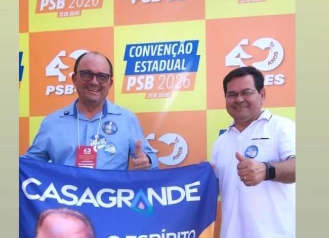 Convenção do PSB oficializa candidaturas e reforça aliança política para as eleições no Espírito Santo
