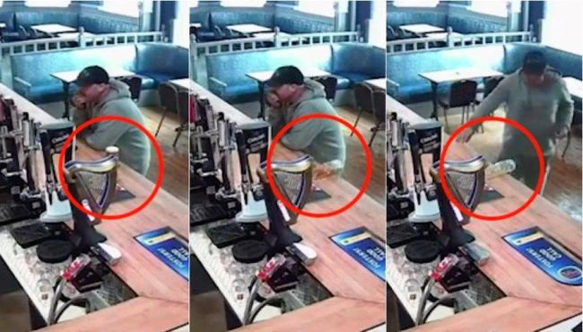 Copo de cerveja tomba em bar "mal-assombrado" e assusta funcionários