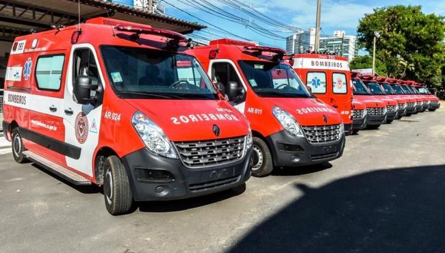 Corpo de Bombeiros, em parceria com Detran/ES, adquire 20 viaturas