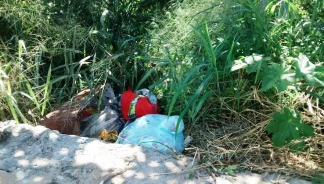 Corpo esquartejado é encontrado dentro de saco de lixo