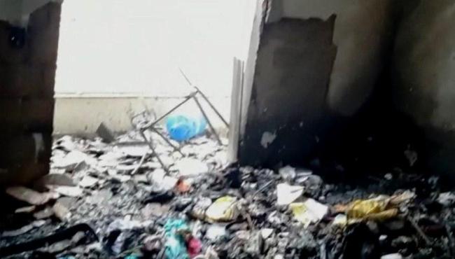 Criança provoca incêndio em casa ao brincar com isqueiro, no ES