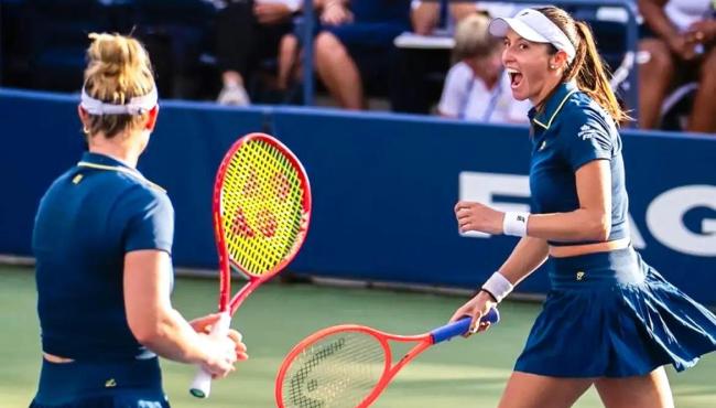 De olho na liderança: dupla de Stefani vence estreia no WTA de Wuhan