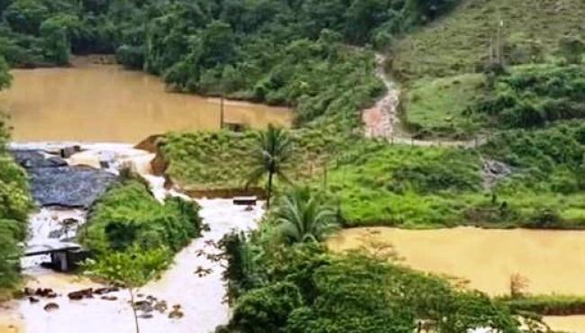 Defesa Civil de Colatina alerta para risco de rompimento de barragem após chuvas